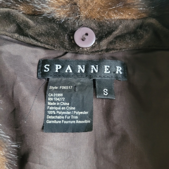 Vintage Bohemian Faux Fur Vest With Embroidery Hippie Boho Small - Picture 6 of 13